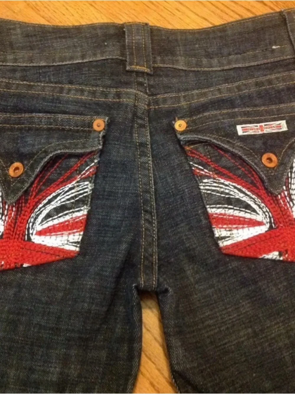 Hud Son Hudson flare womens denim jeans size 29x35 #11 made in USA - Picture 2 of 10